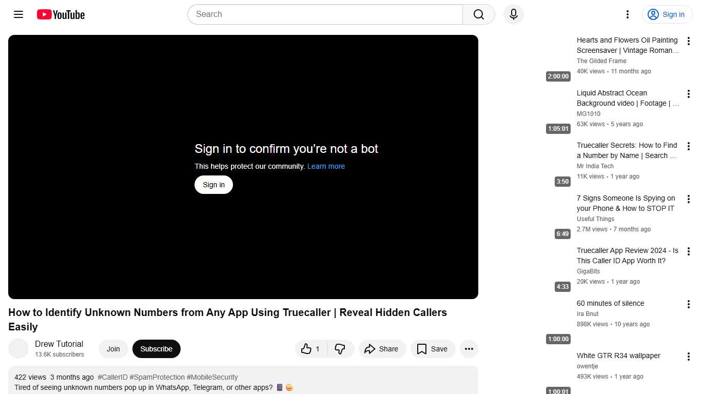 How to Identify Unknown Numbers from Any App Using Truecaller | Reveal Hidden Callers Easily - YouTube